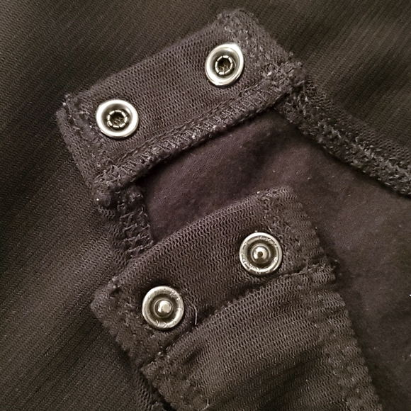 Express high neck, mesh top bodysuit sz M - Picture 8 of 11